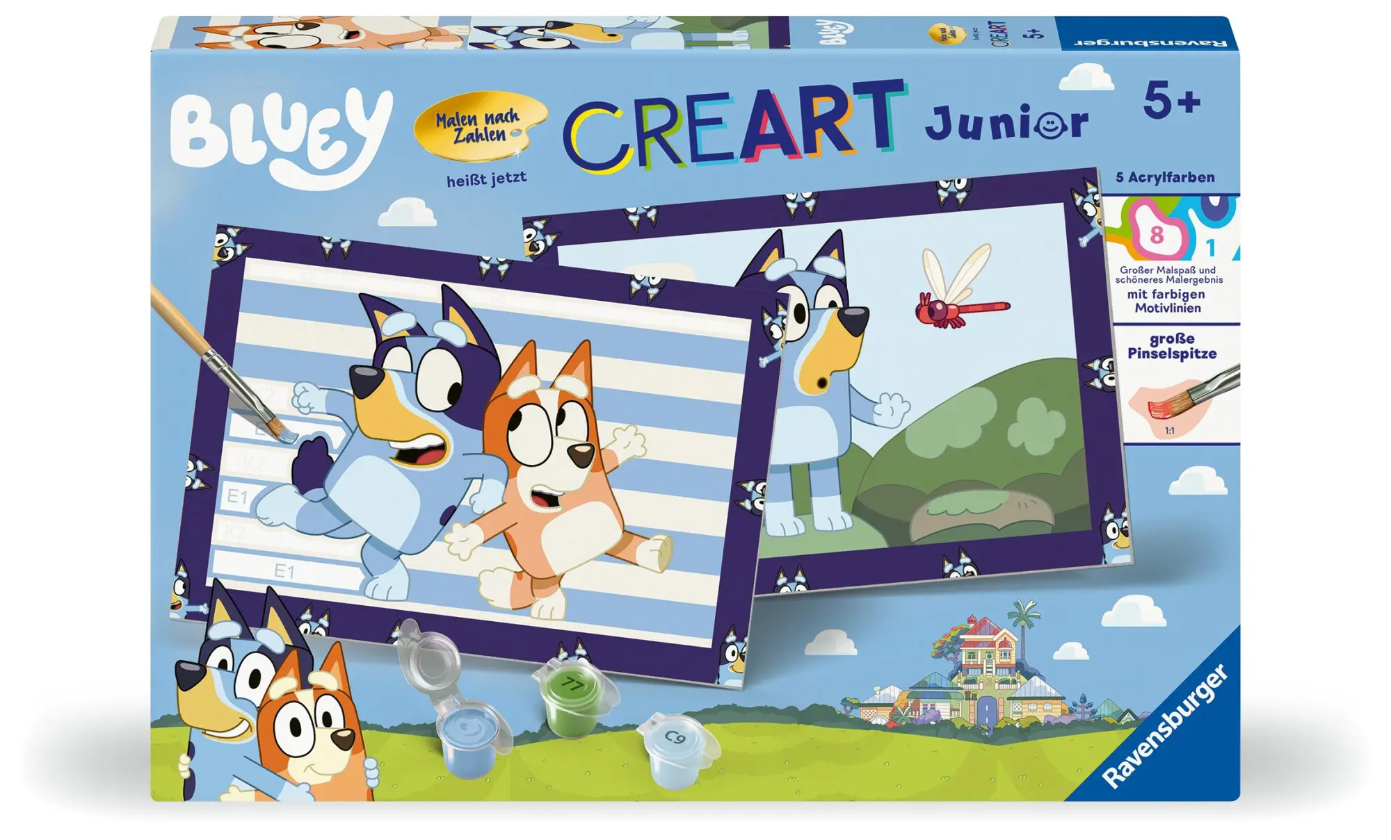 Cover: 4005556239849 | CreArt, Malen nach Zahlen Junior - Bluey | Spiel | Deutsch | 2024