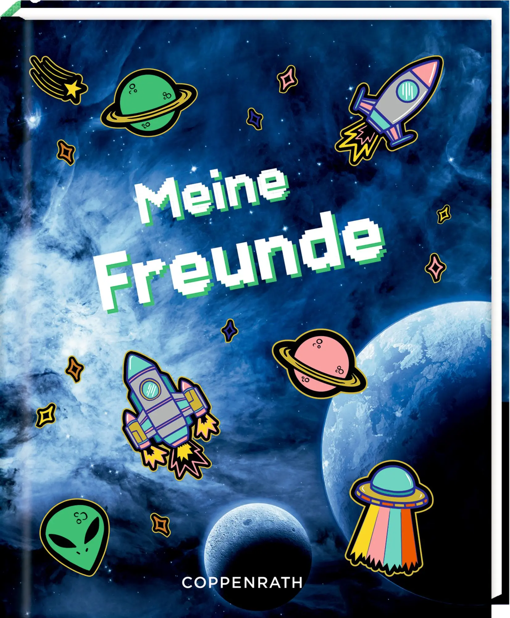 Cover: 4050003959849 | Freundebuch - Meine Freunde | Weltraum | Buch | 96 S. | Deutsch | 2025