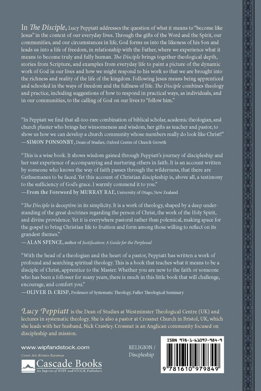 Rückseite: 9781610979849 | The Disciple | Lucy Peppiatt | Taschenbuch | Kartoniert / Broschiert
