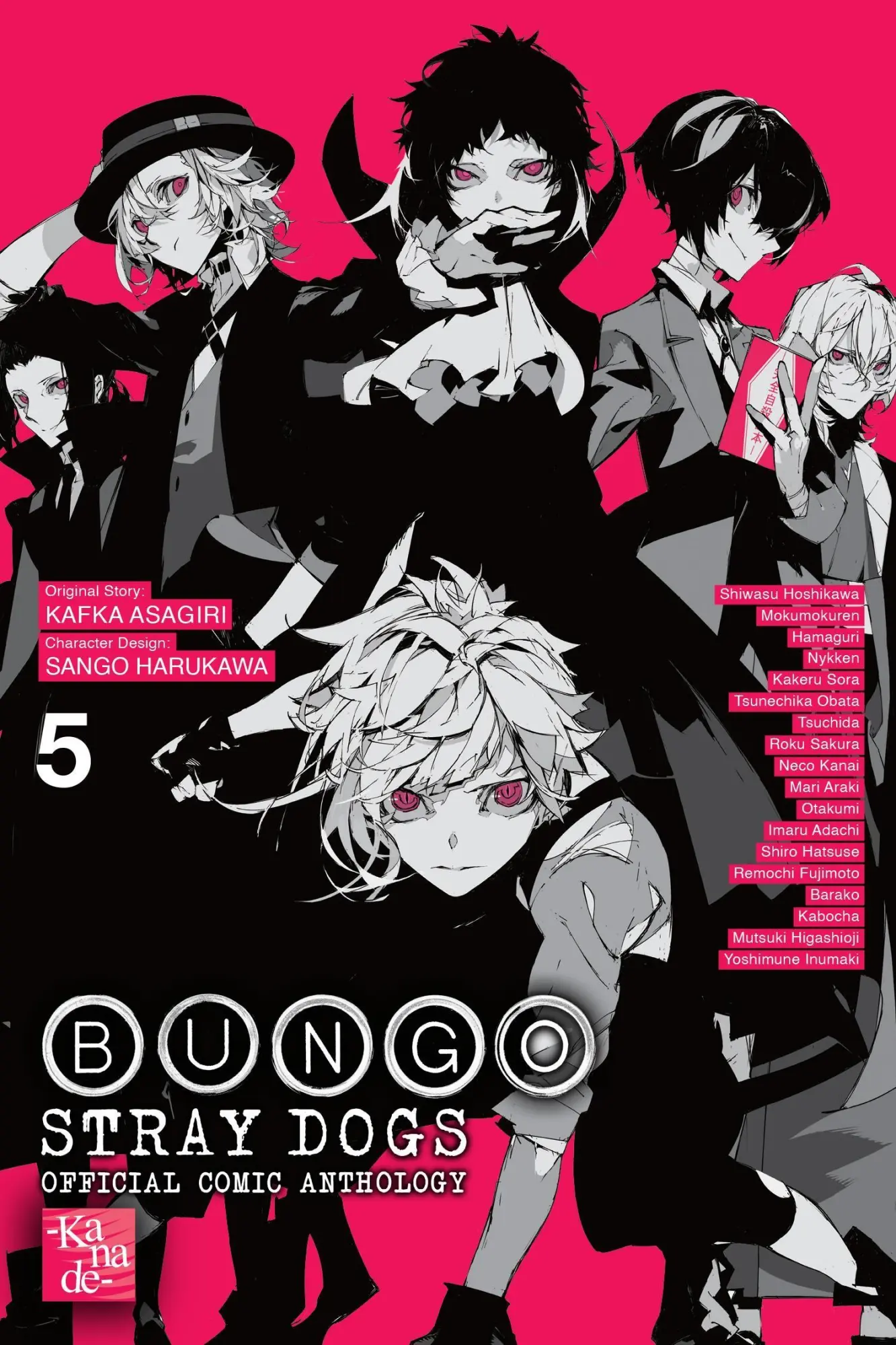 Cover: 9781975399849 | Bungo Stray Dogs: The Official Comic Anthology, Vol. 5 | Taschenbuch