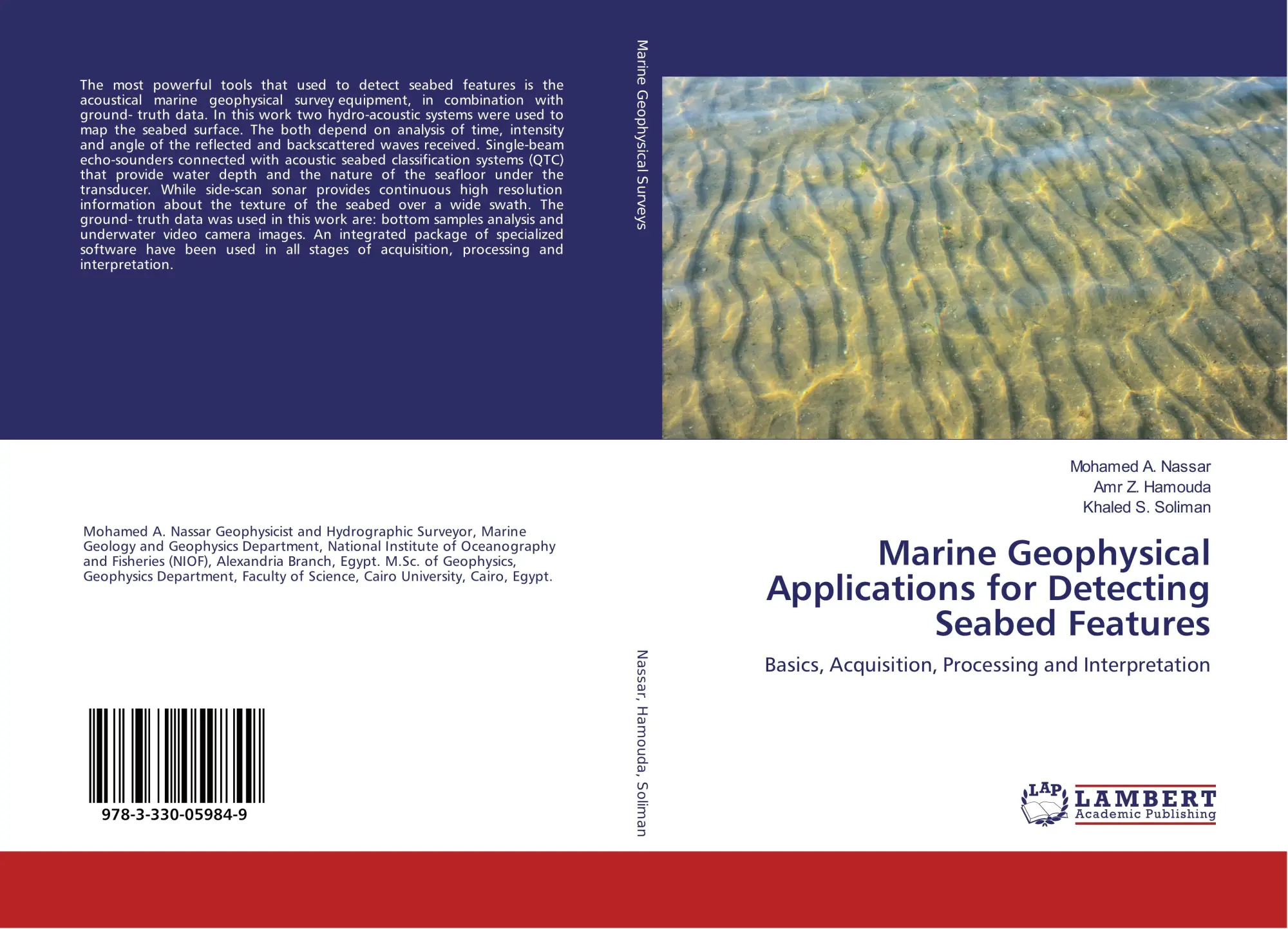 Cover: 9783330059849 | Marine Geophysical Applications for Detecting Seabed Features | Buch