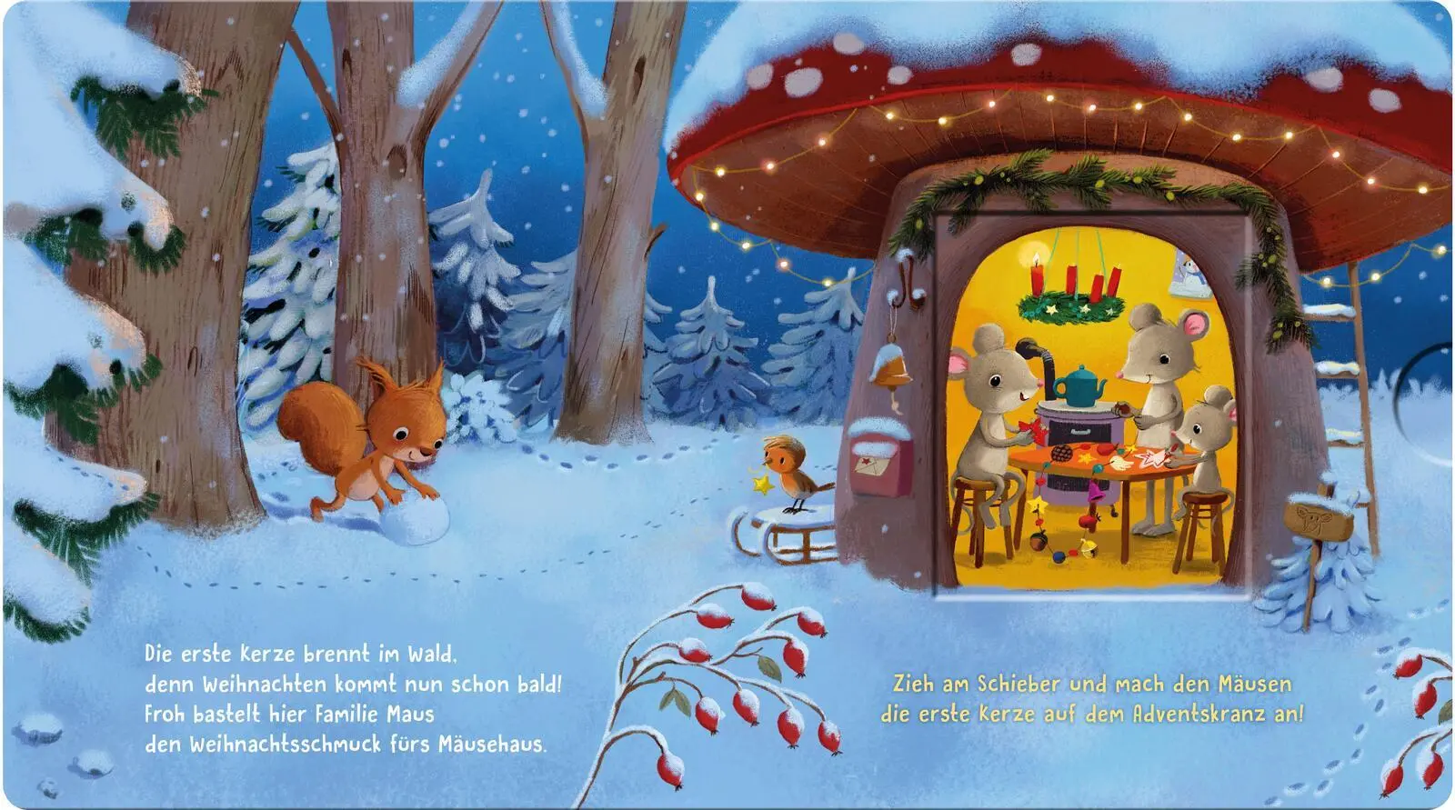 Bild: 9783480239849 | Es leuchtet im Wald, kommt Weihnachten bald? | Anja Kiel | Buch | 2025