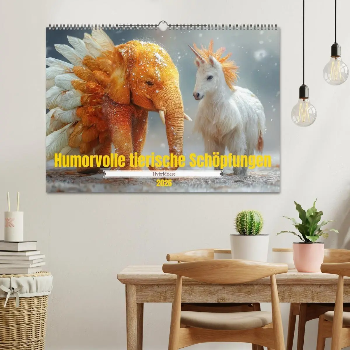 Bild: 9783516659849 | Humorvolle tierische Schöpfungen - Hybridtiere (Wandkalender 2026...