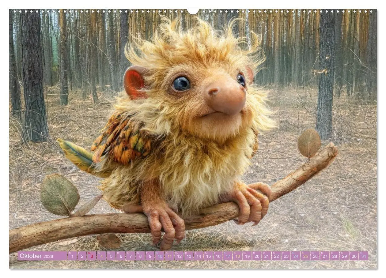 Bild: 9783516659849 | Humorvolle tierische Schöpfungen - Hybridtiere (Wandkalender 2026...