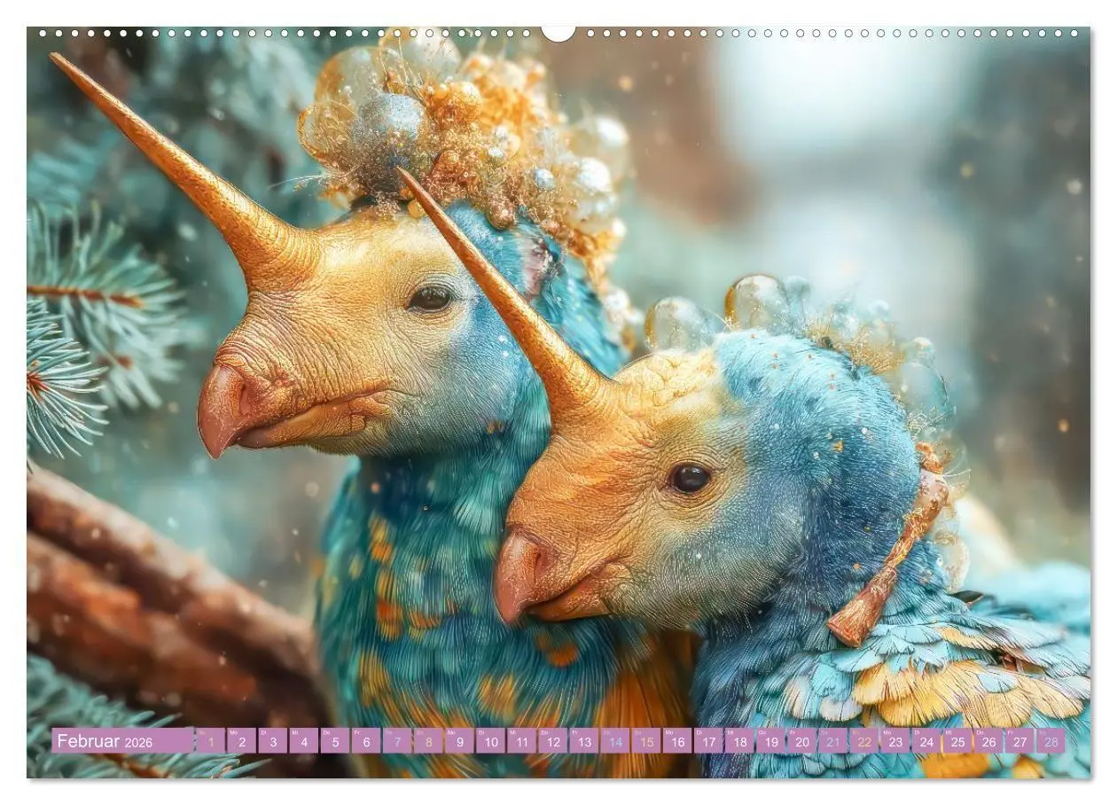 Bild: 9783516659849 | Humorvolle tierische Schöpfungen - Hybridtiere (Wandkalender 2026...