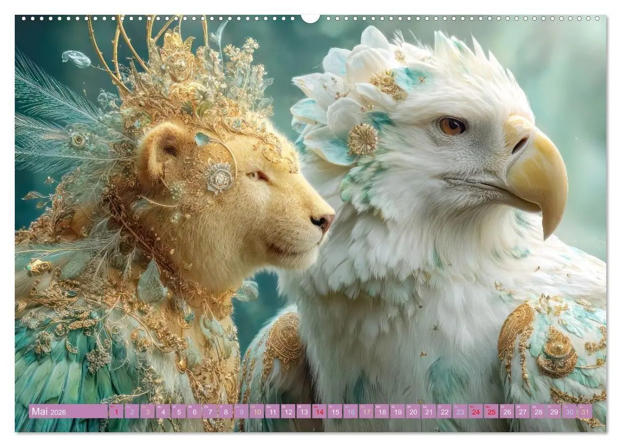 Bild: 9783516659849 | Humorvolle tierische Schöpfungen - Hybridtiere (Wandkalender 2026...