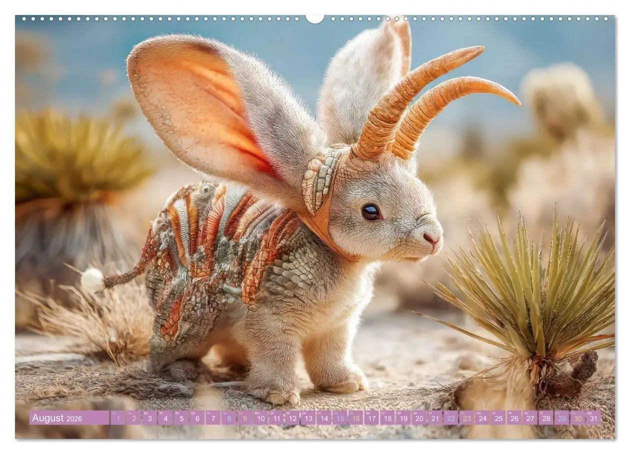 Bild: 9783516659849 | Humorvolle tierische Schöpfungen - Hybridtiere (Wandkalender 2026...
