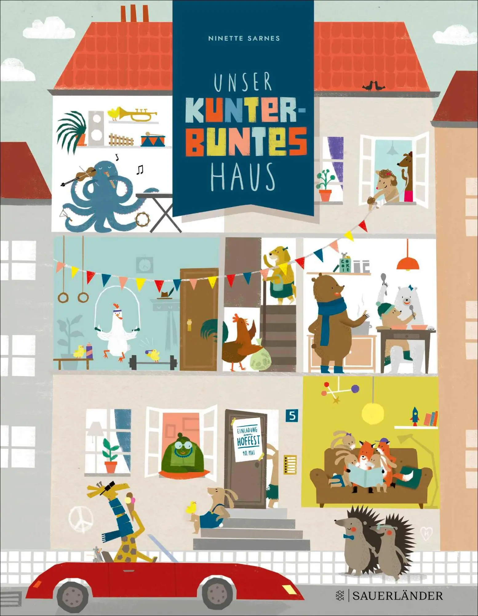 Cover: 9783737359849 | Unser kunterbuntes Haus | Ninette | Buch | 40 S. | Deutsch | 2023