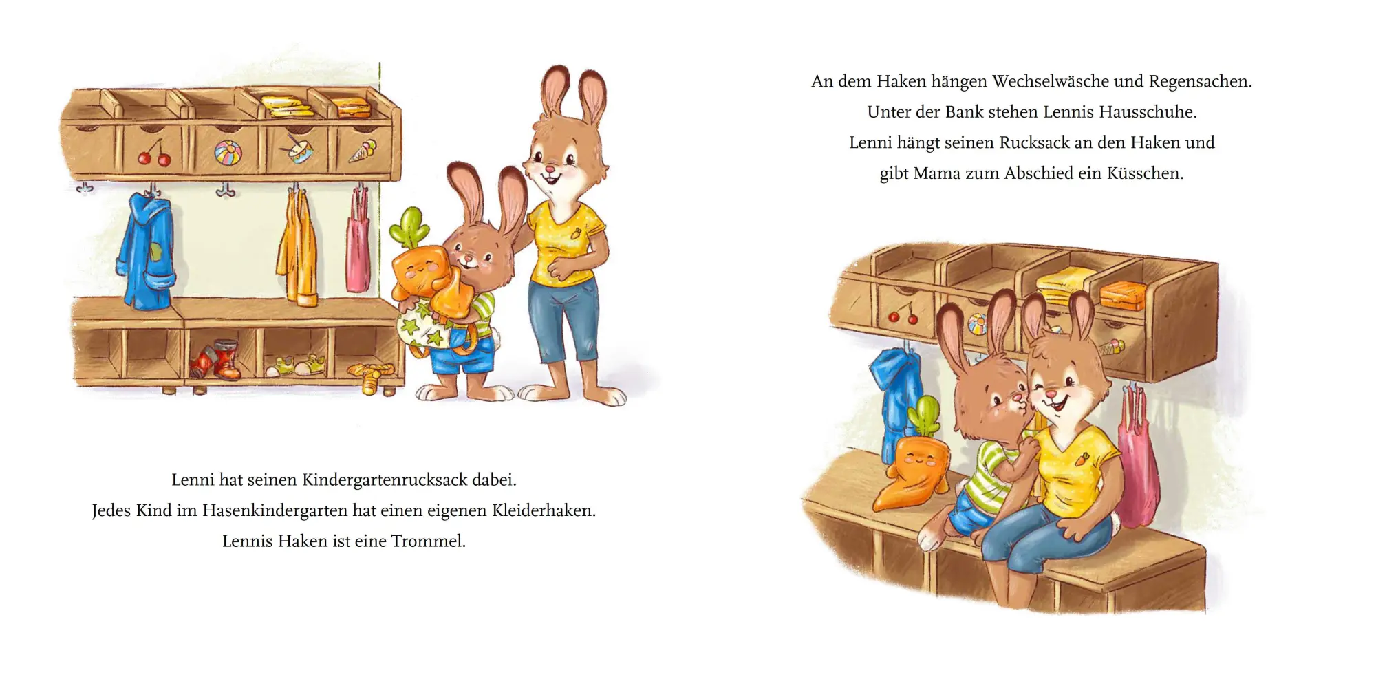 Bild: 9783833909849 | Lenni Langohr und Möhrchen im Kindergarten | Andrea Kuhrmann | Buch