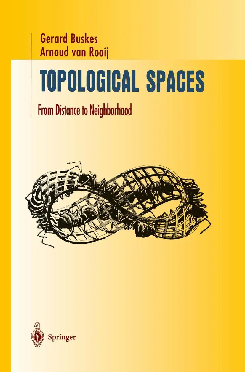 Cover: 9780387949949 | Topological Spaces | From Distance to Neighborhood | Rooij (u. a.)