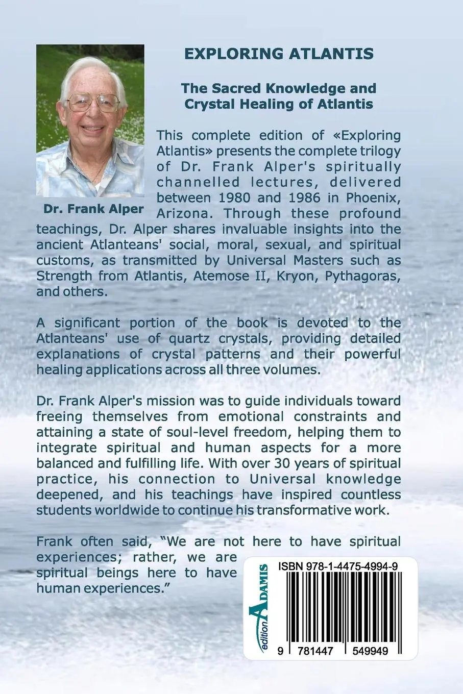 Rückseite: 9781447549949 | Exploring Atlantis | Frank Alper | Taschenbuch | Englisch | 2011
