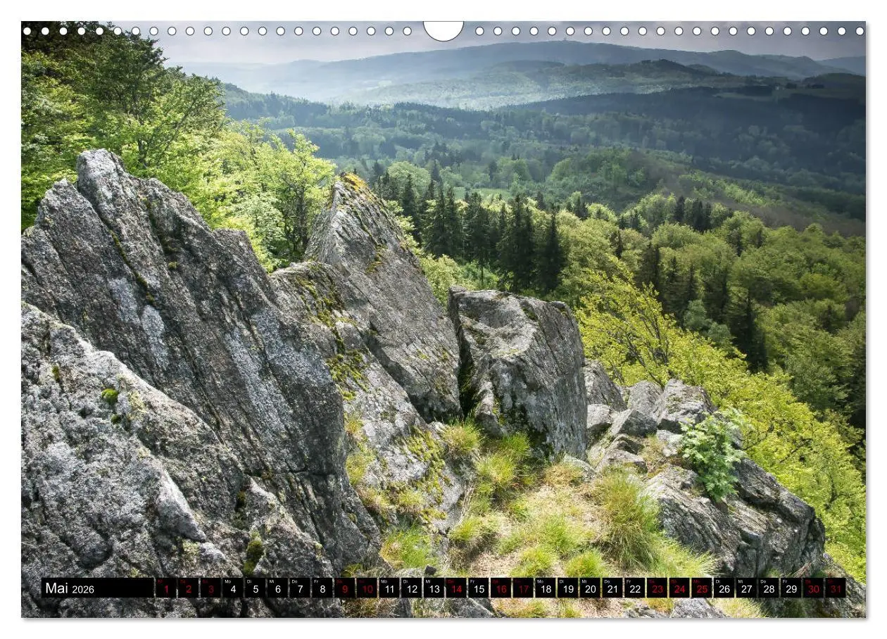 Bild: 9783457869949 | Die Rhön (Wandkalender 2026 DIN A3 quer), CALVENDO Monatskalender