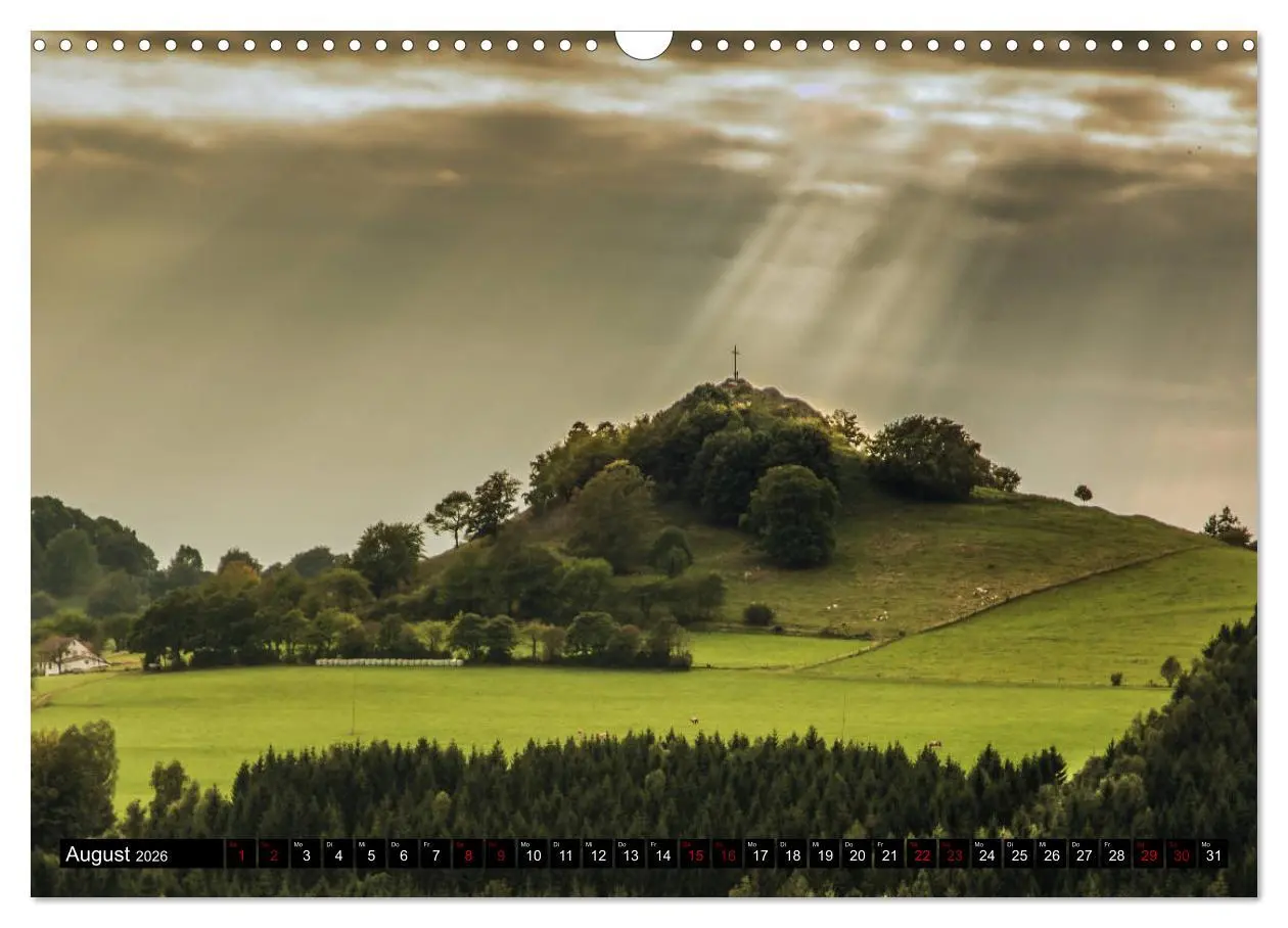 Bild: 9783457869949 | Die Rhön (Wandkalender 2026 DIN A3 quer), CALVENDO Monatskalender