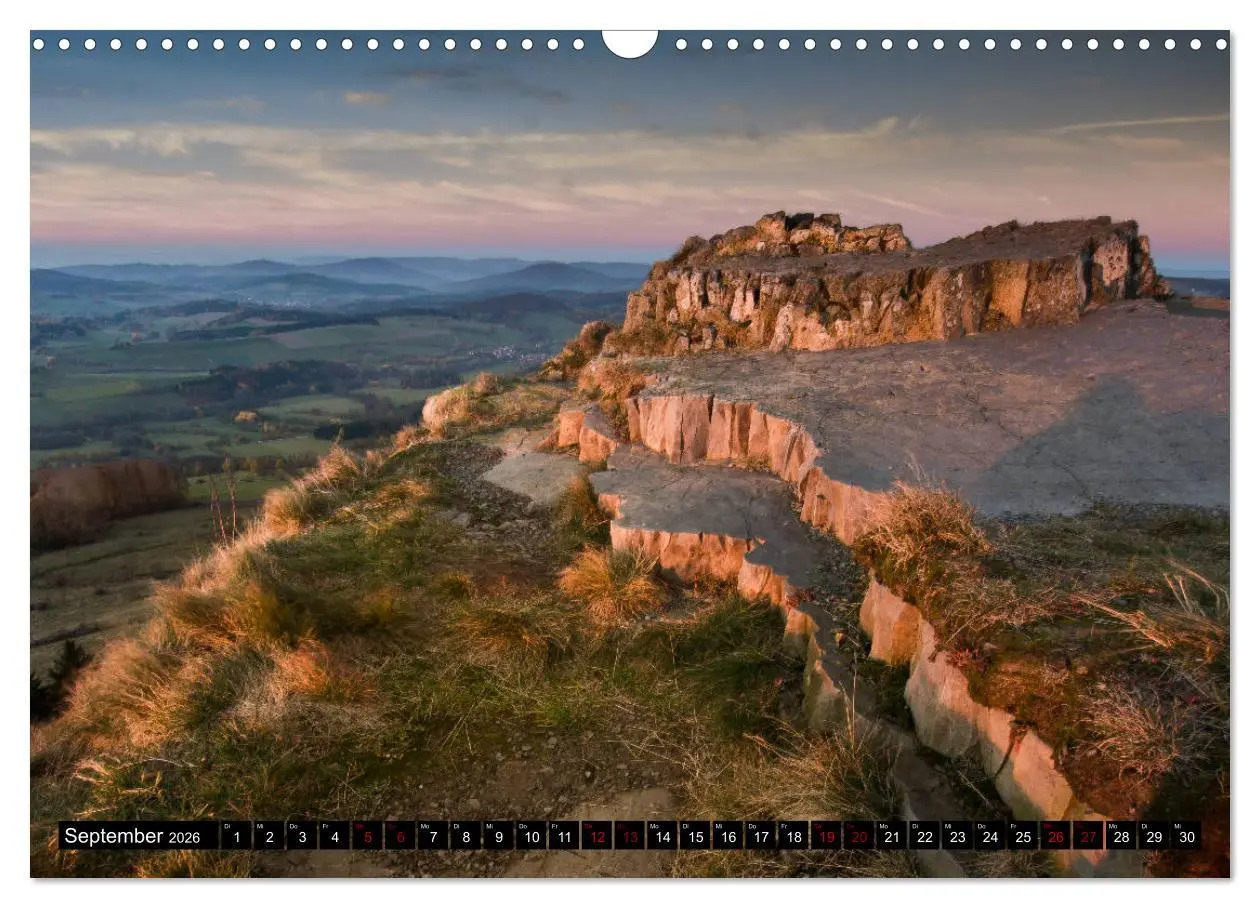 Bild: 9783457869949 | Die Rhön (Wandkalender 2026 DIN A3 quer), CALVENDO Monatskalender