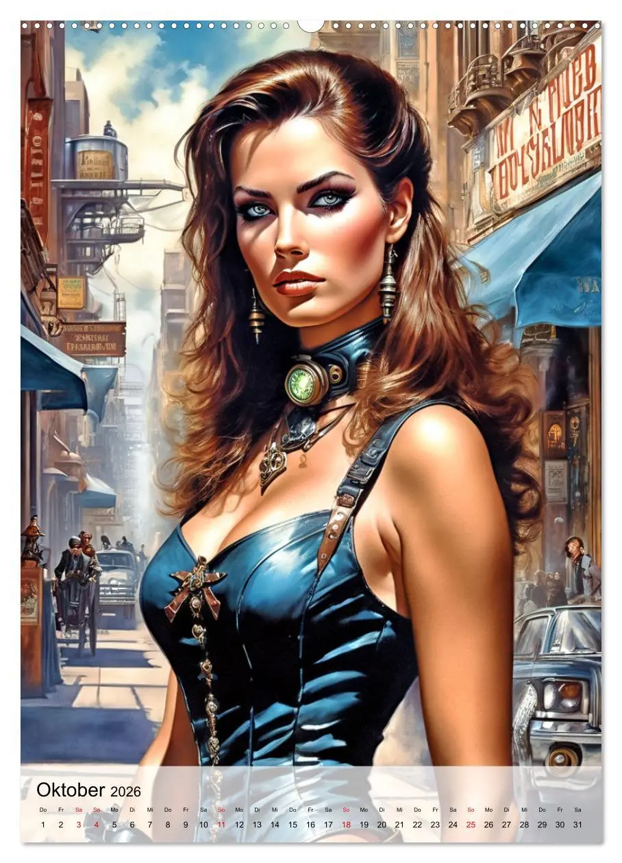 Bild: 9783516269949 | Ladies mit Steampunk-Flair (hochwertiger Premium Wandkalender 2026...