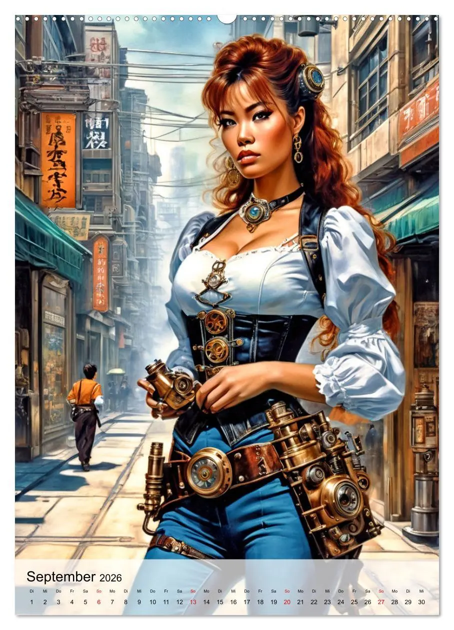 Bild: 9783516269949 | Ladies mit Steampunk-Flair (hochwertiger Premium Wandkalender 2026...