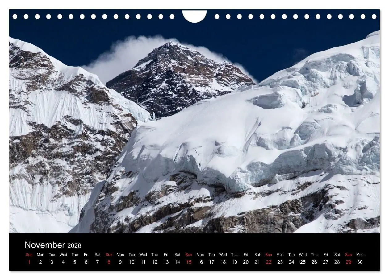 Bild: 9783516579949 | Mount Everest Trek (Wall Calendar 2026 DIN A4 landscape), CALVENDO...