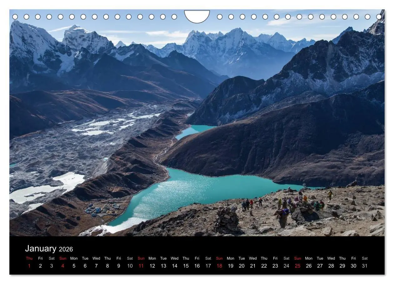 Bild: 9783516579949 | Mount Everest Trek (Wall Calendar 2026 DIN A4 landscape), CALVENDO...