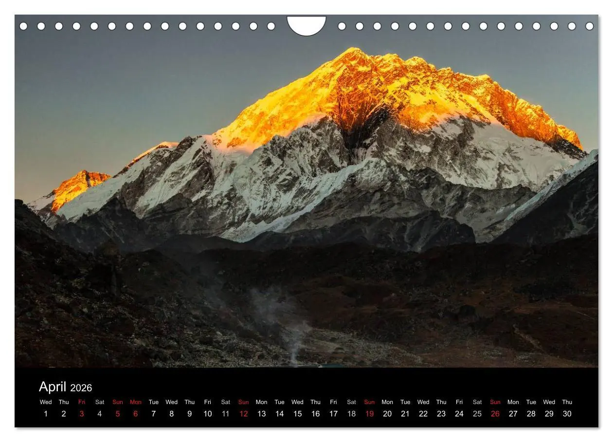 Bild: 9783516579949 | Mount Everest Trek (Wall Calendar 2026 DIN A4 landscape), CALVENDO...