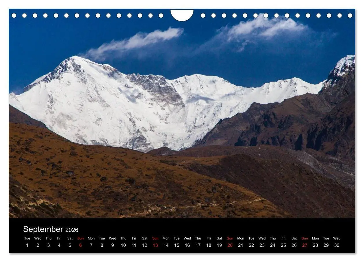 Bild: 9783516579949 | Mount Everest Trek (Wall Calendar 2026 DIN A4 landscape), CALVENDO...