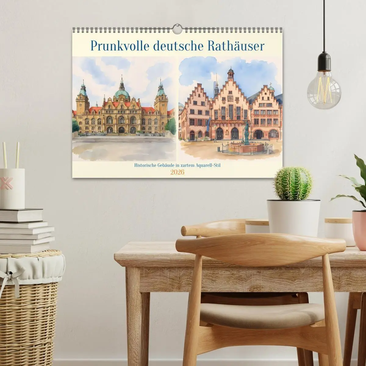 Bild: 9783516719949 | Prunkvolle deutsche Rathäuser (Wandkalender 2026 DIN A3 quer),...