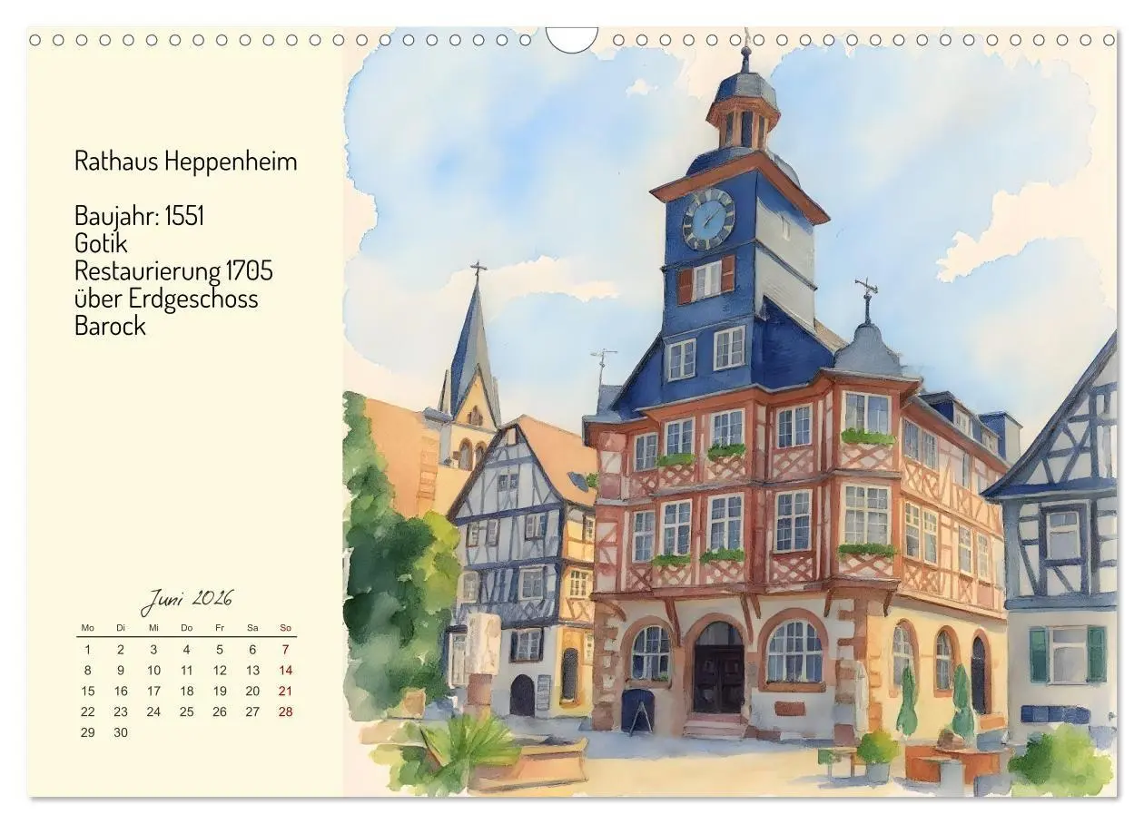 Bild: 9783516719949 | Prunkvolle deutsche Rathäuser (Wandkalender 2026 DIN A3 quer),...