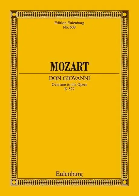 Cover: 9783795769949 | Overture - Don Giovanni KV 527 | Wolfgang Amadeus Mozart | Deutsch