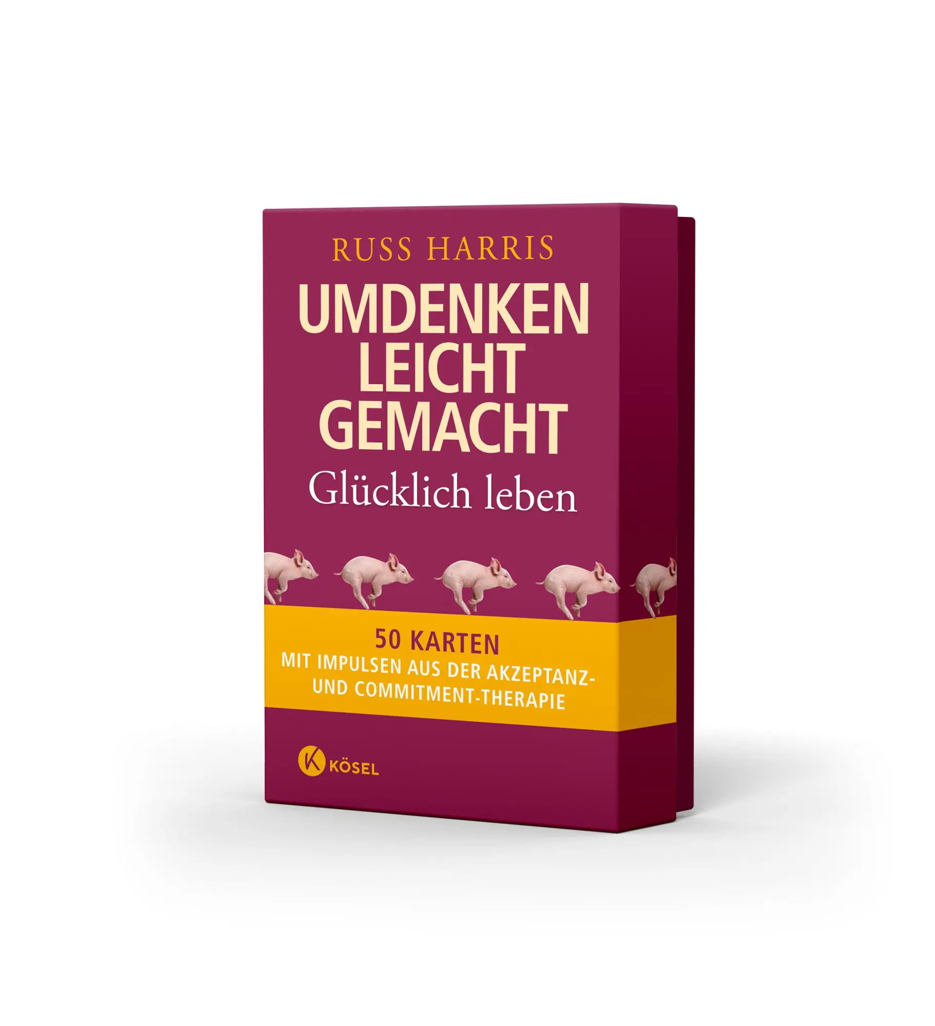 Cover: 4250940300050 | Umdenken leicht gemacht - glücklich leben | Russ Harris | Box | 104 S.