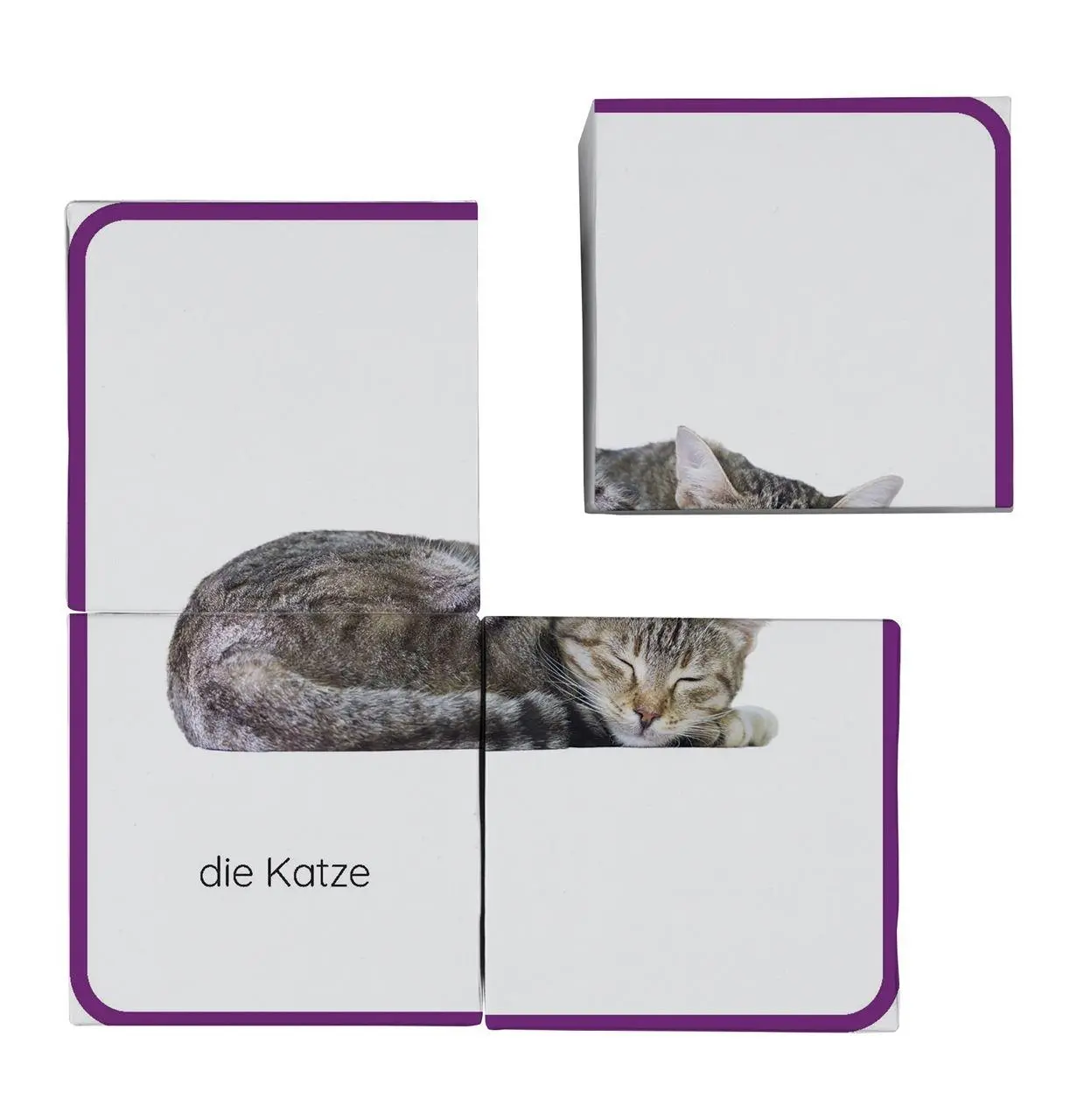 Bild: 4260690440050 | Erstes Lernen Würfelpuzzle. Haustiere | DK Erstes Lernen | Puzzle