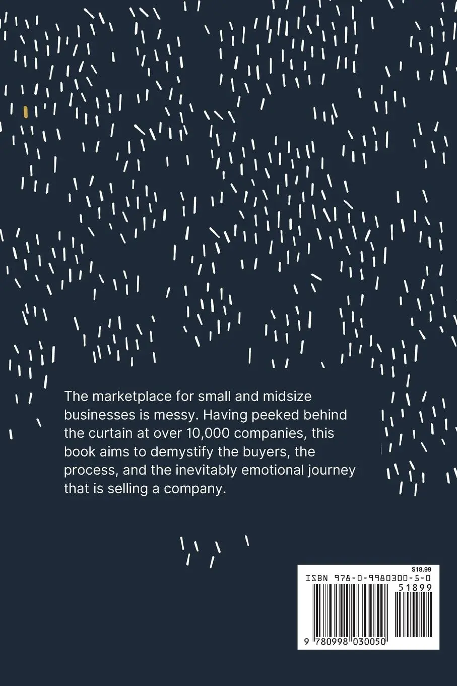 Rückseite: 9780998030050 | The Messy Marketplace | Brent Beshore | Taschenbuch | Englisch | 2024