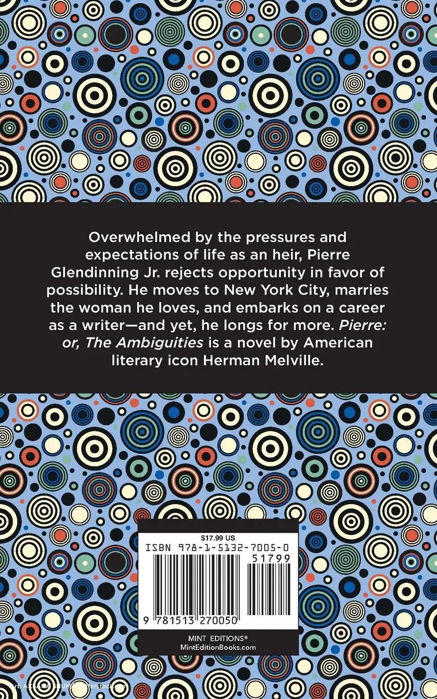 Rückseite: 9781513270050 | Pierre (Or, the Ambiguities) | Herman Melville | Taschenbuch | 2021