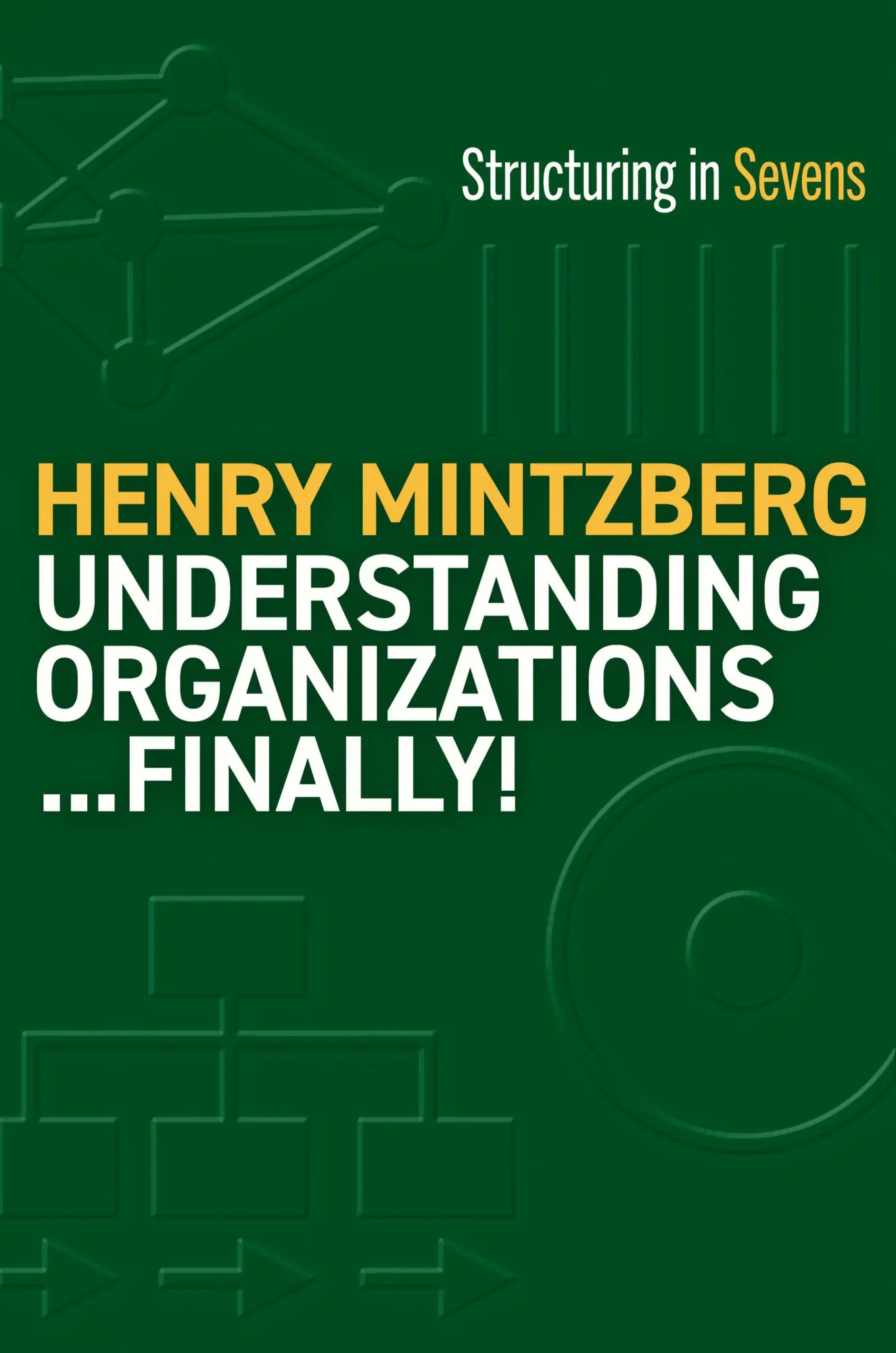 Cover: 9781523000050 | Understanding Organizations...Finally! | Structure in Sevens | Buch