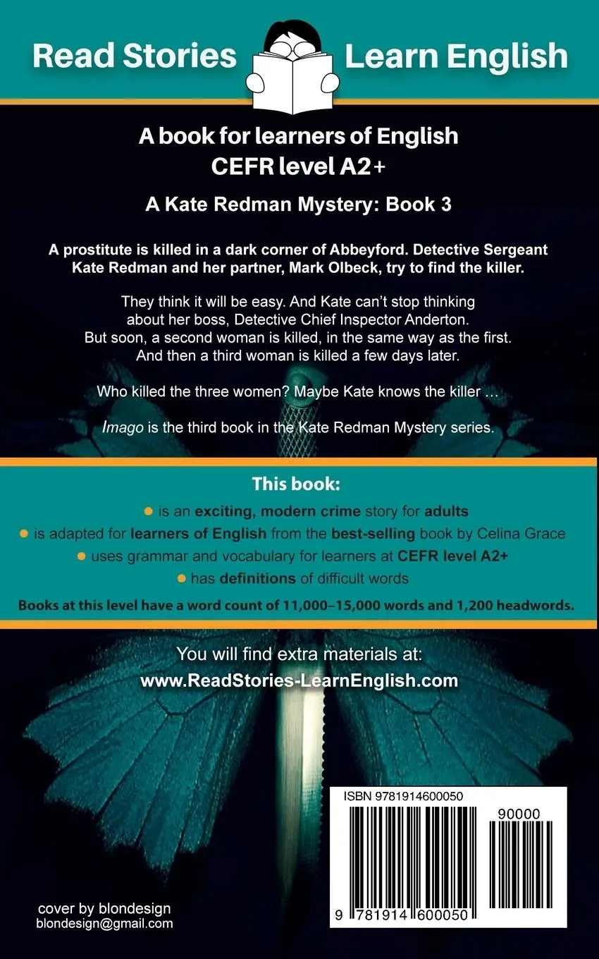 Rückseite: 9781914600050 | Imago: CEFR level A2+ (ELT Graded Reader): A Kate Redman Mystery:...
