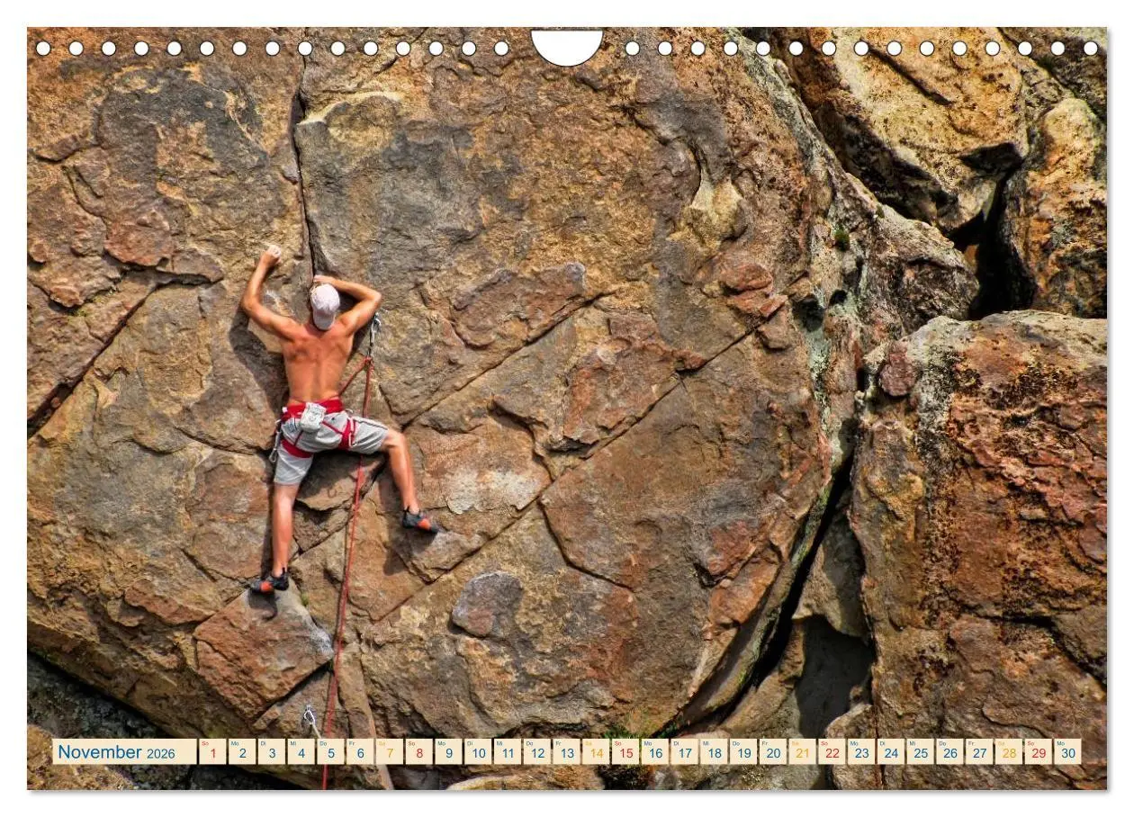 Bild: 9783457950050 | Bergsteigen und Klettern (Wandkalender 2026 DIN A4 quer), CALVENDO...