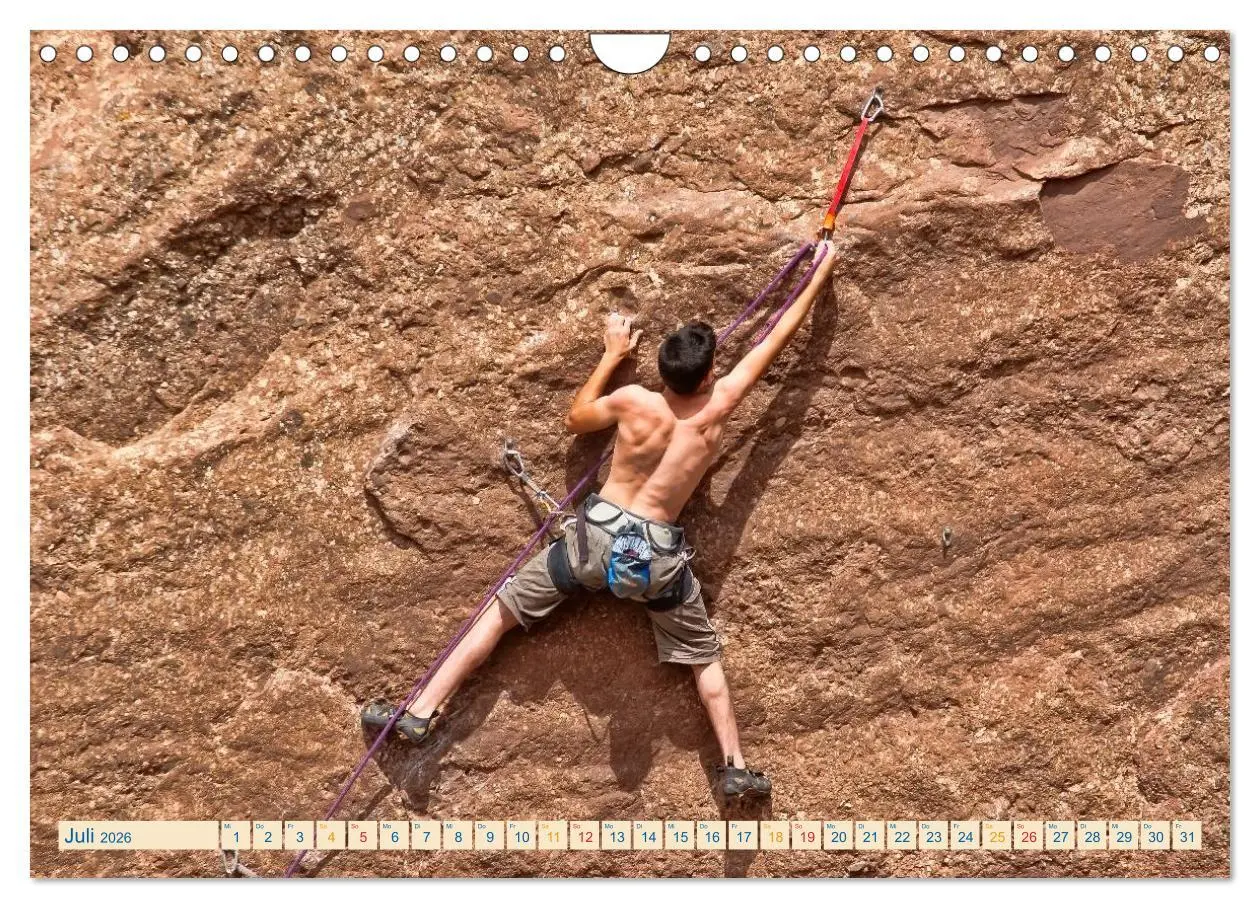 Bild: 9783457950050 | Bergsteigen und Klettern (Wandkalender 2026 DIN A4 quer), CALVENDO...