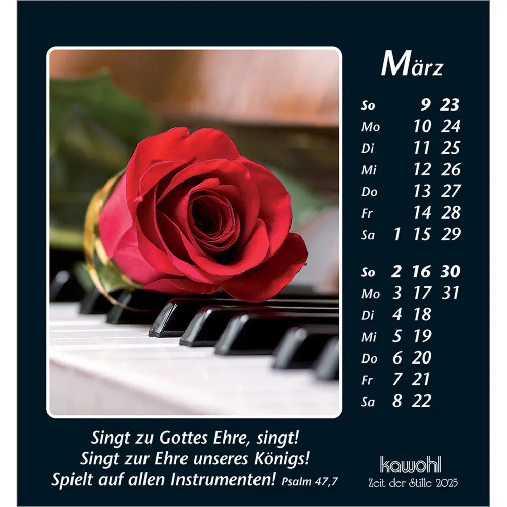 Bild: 9783754880050 | Zeit der Stille 2025 | Kalender | Spiralbindung | Kalender | Deutsch