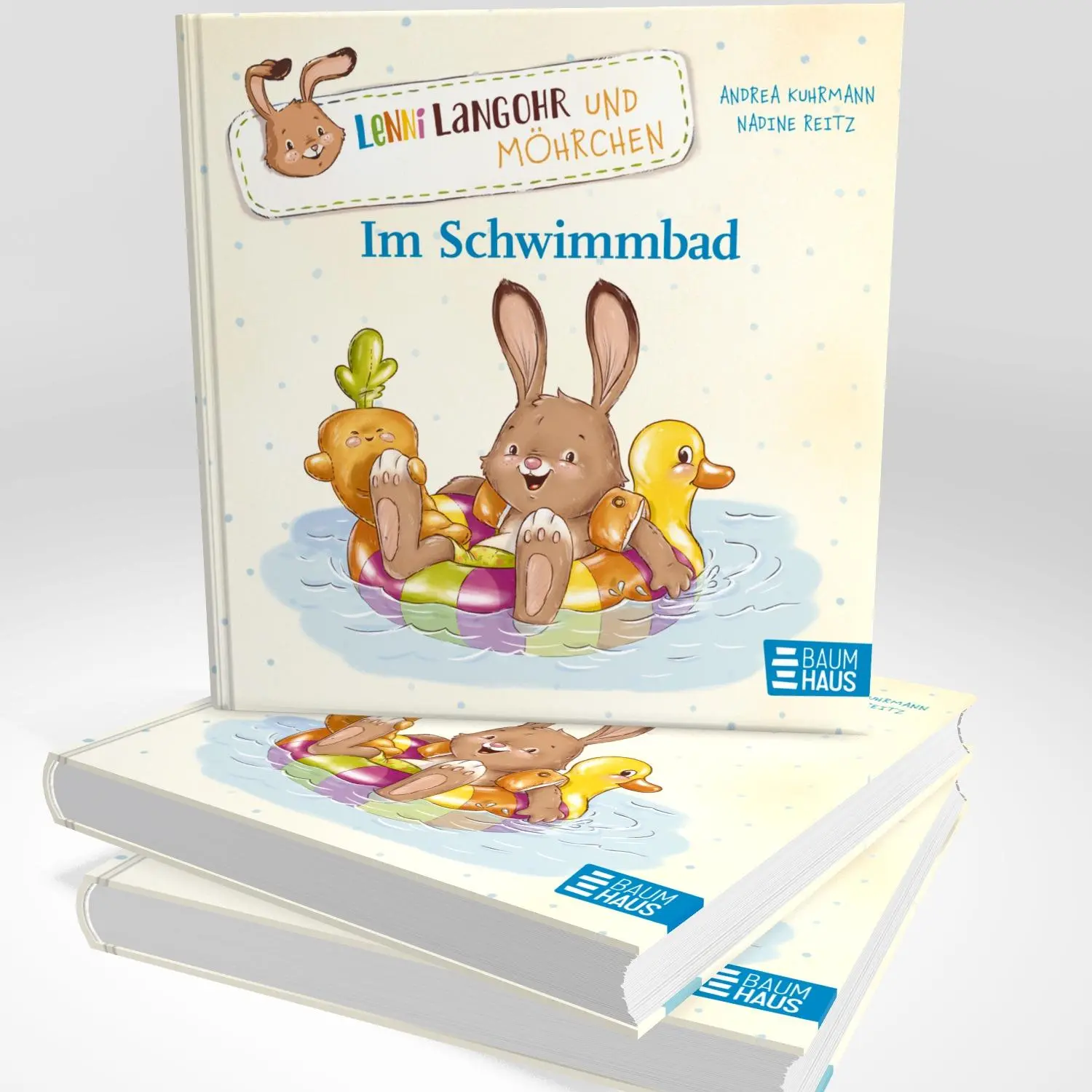 Bild: 9783833910050 | Lenni Langohr und Möhrchen im Schwimmbad | Andrea Kuhrmann | Buch