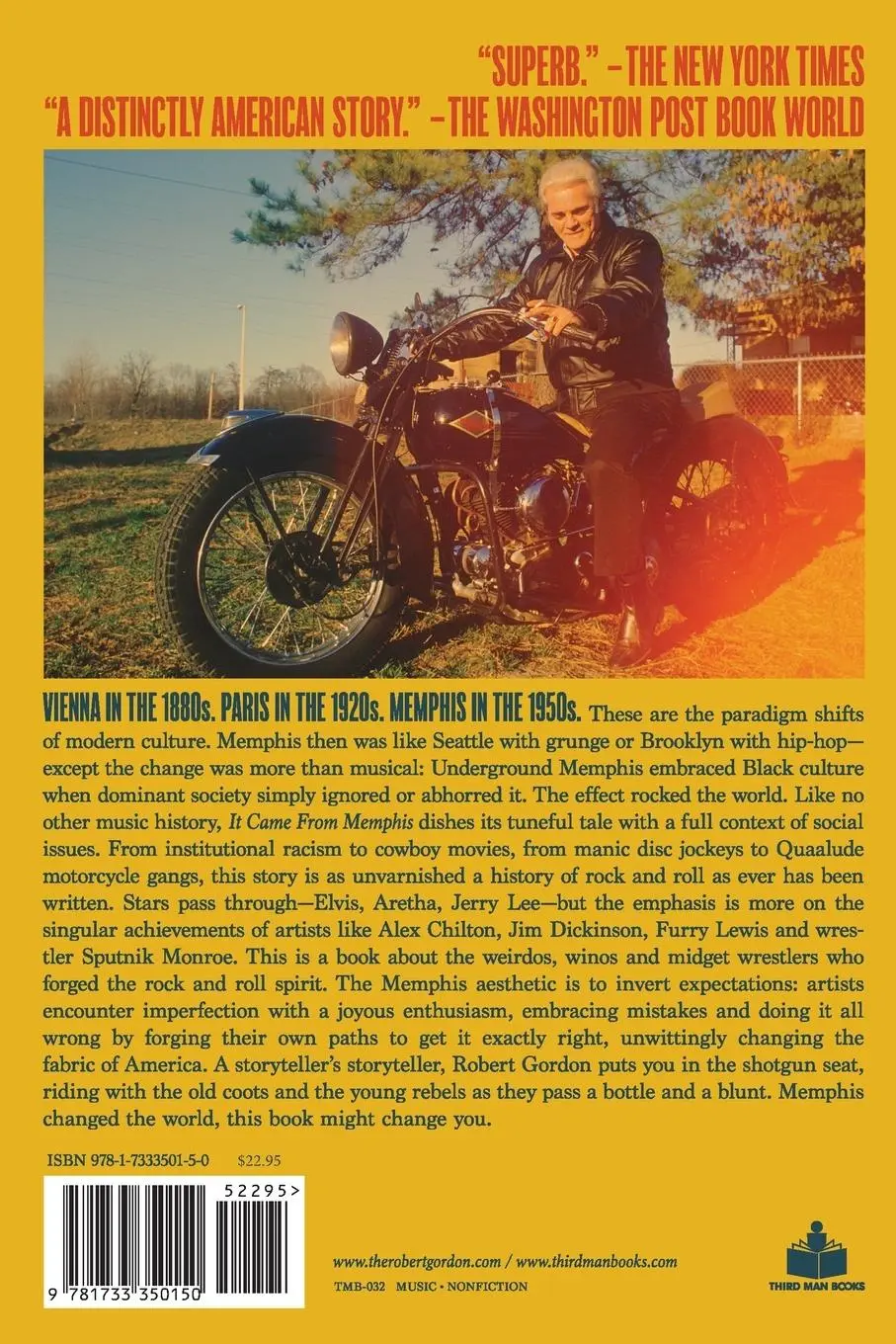 Rückseite: 9781733350150 | It Came from Memphis | Updated and Revised | Robert Gordon | Buch