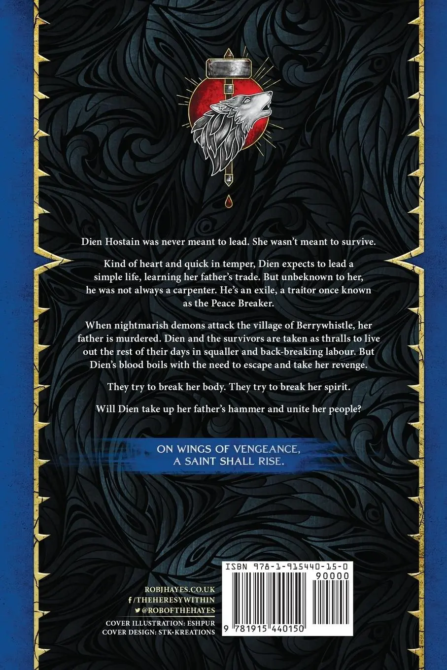 Rückseite: 9781915440150 | Demon | Archive of the God Eater book 1 | Rob J Hayes | Taschenbuch