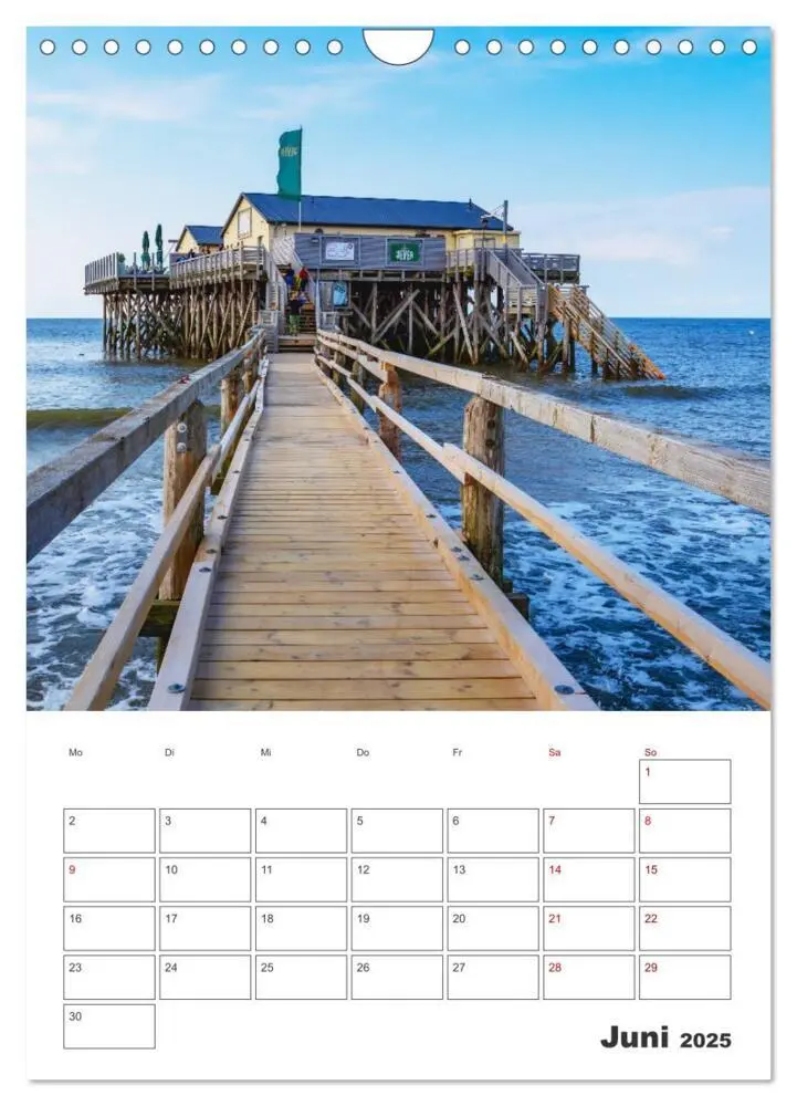 Bild: 9783435920150 | Sankt Peter-Ording Sonne, Strand und Meer (Wandkalender 2025 DIN A4...