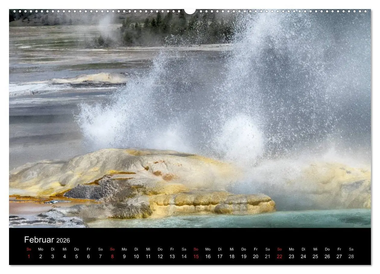 Bild: 9783516100150 | Traumziele in den USA. Der Yellowstone National Park (Wandkalender...