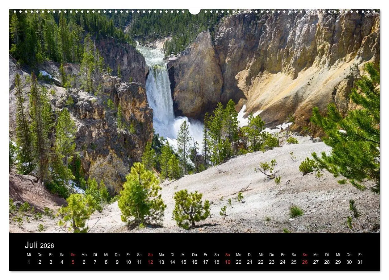 Bild: 9783516100150 | Traumziele in den USA. Der Yellowstone National Park (Wandkalender...
