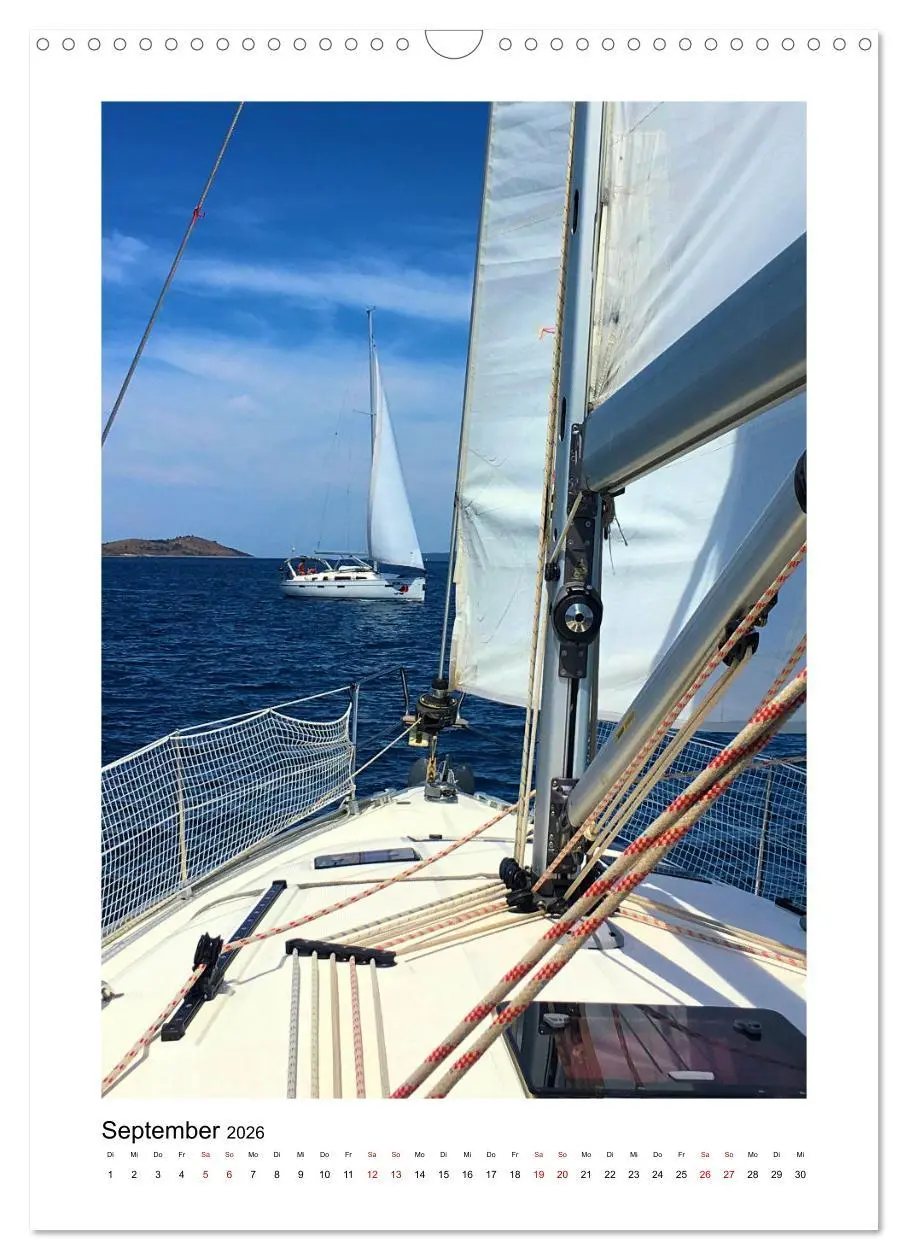 Bild: 9783516340150 | Segeln - auf Kurs (Wandkalender 2026 DIN A3 hoch), CALVENDO...