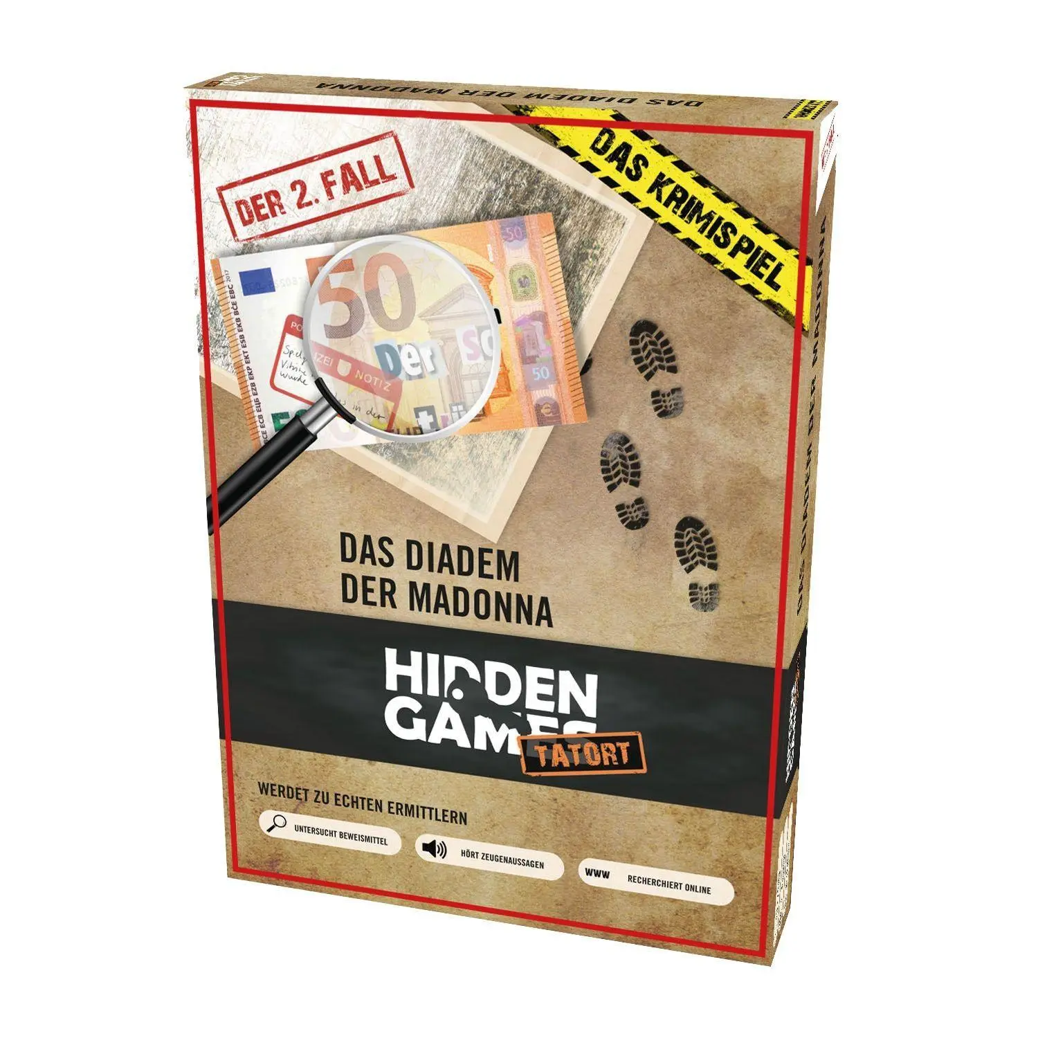 Cover: 4260686490250 | Hidden Games Tatort: Das Diadem der Madonna | Spiel | HID00002 | 2022