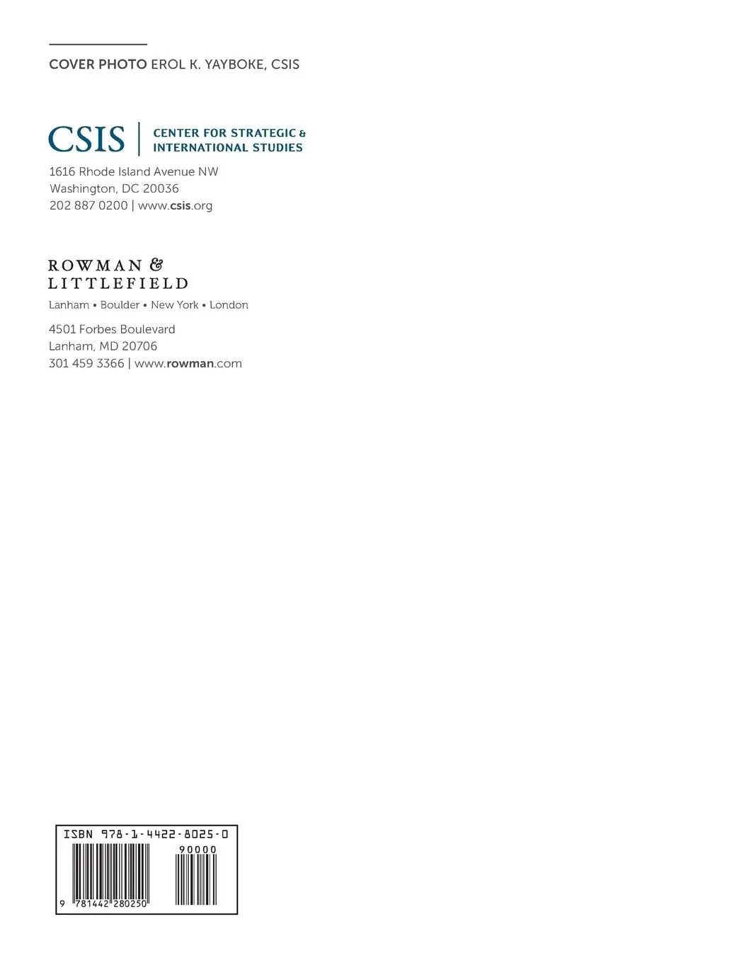 Rückseite: 9781442280250 | Reforming and Reorganizing U.S. Foreign Assistance | Shaheen (u. a.)