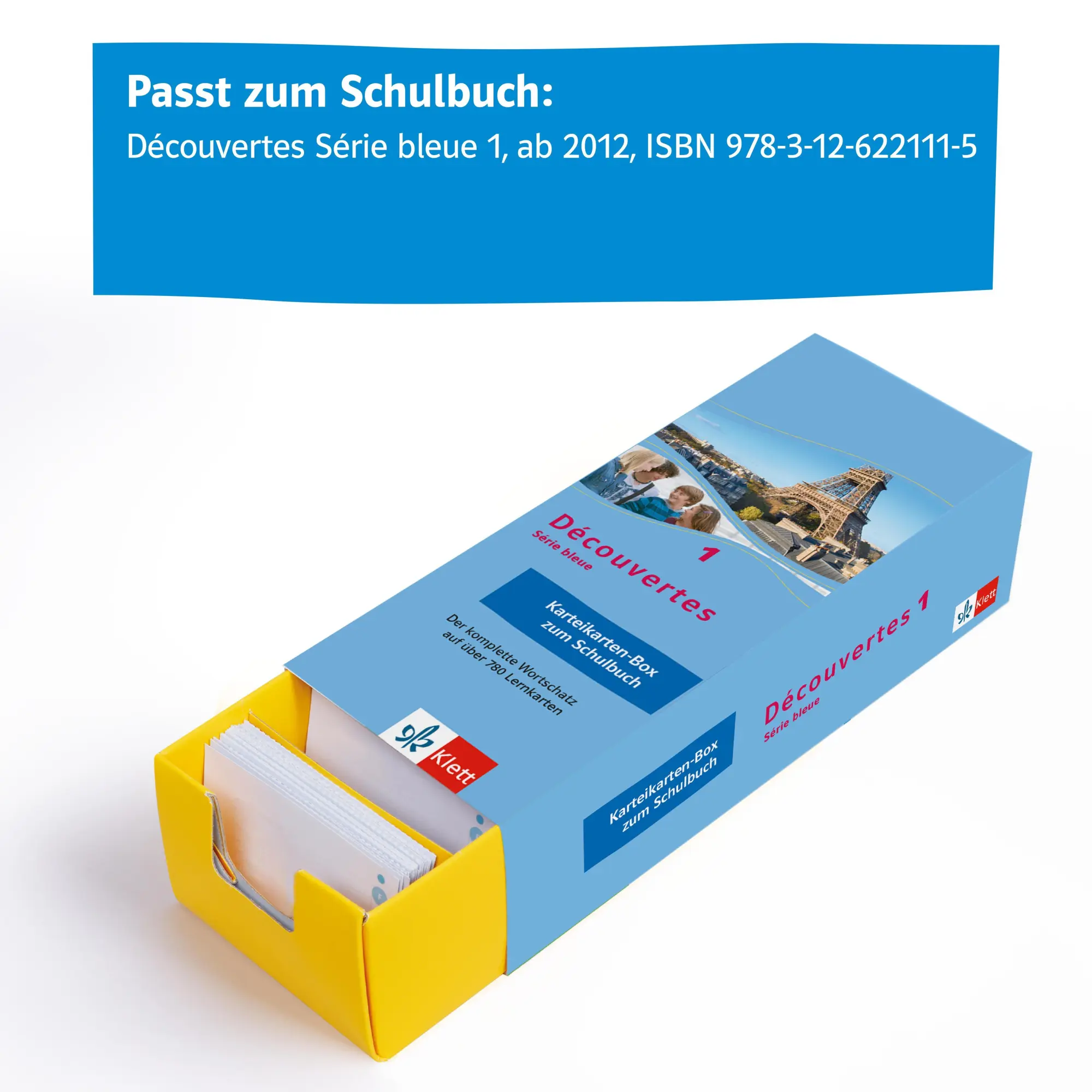 Bild: 9783129240250 | Découvertes Série bleue 1. Vokabel-Lernbox zum Schulbuch | Box | 2014