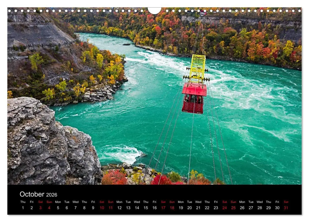 Bild: 9783516570250 | Niagara Falls 2026 (Wall Calendar 2026 DIN A3 landscape), CALVENDO...