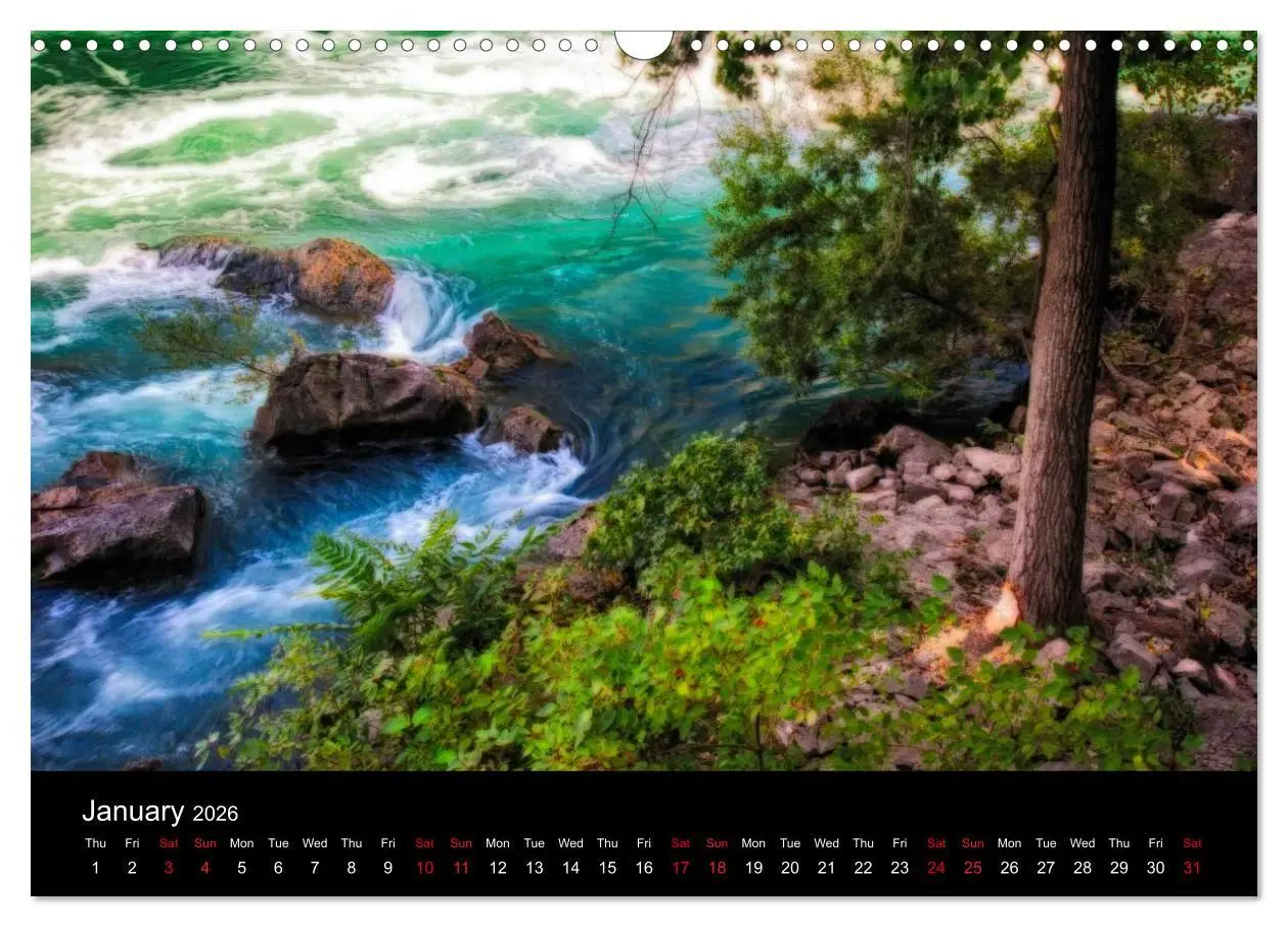 Bild: 9783516570250 | Niagara Falls 2026 (Wall Calendar 2026 DIN A3 landscape), CALVENDO...
