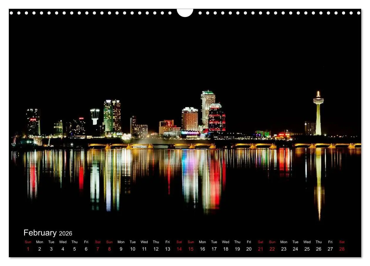 Bild: 9783516570250 | Niagara Falls 2026 (Wall Calendar 2026 DIN A3 landscape), CALVENDO...