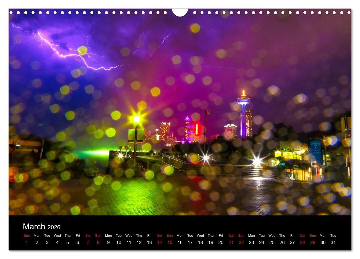 Bild: 9783516570250 | Niagara Falls 2026 (Wall Calendar 2026 DIN A3 landscape), CALVENDO...